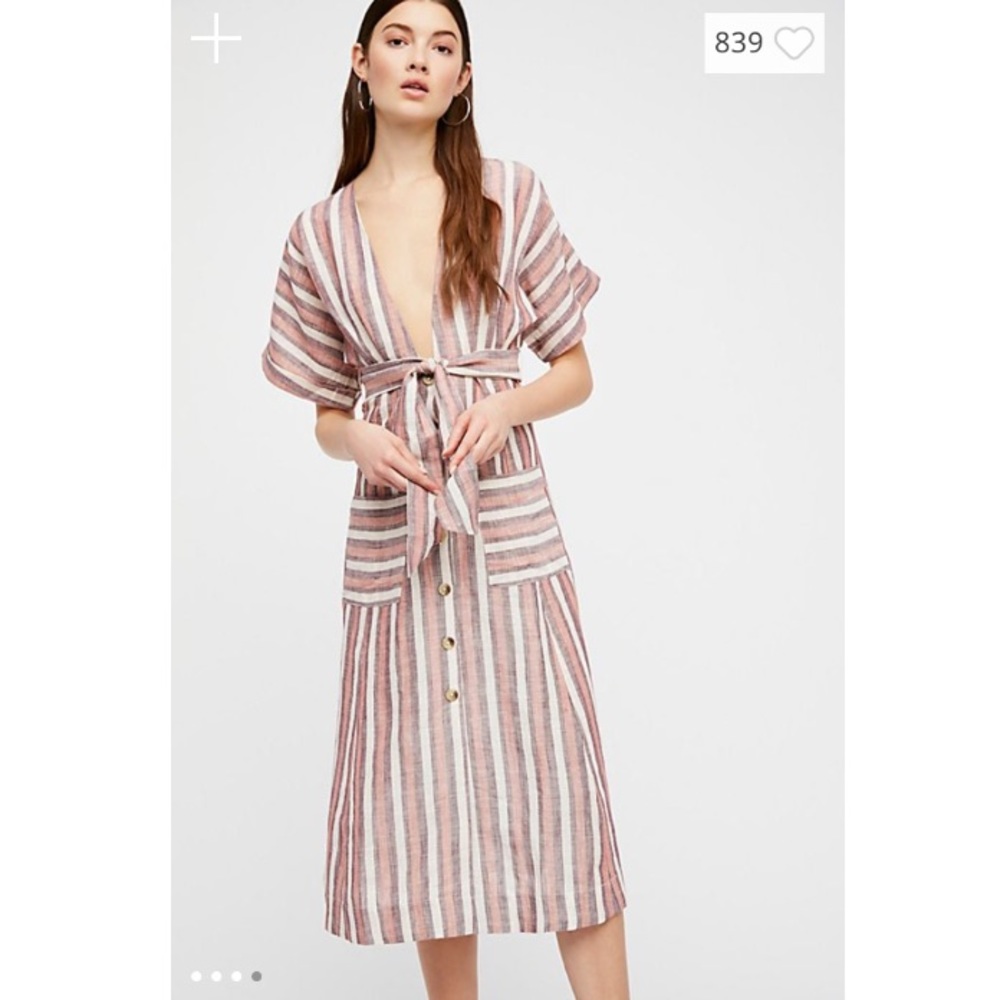 Free People Monday Midi Dress - Picture 4 of 4